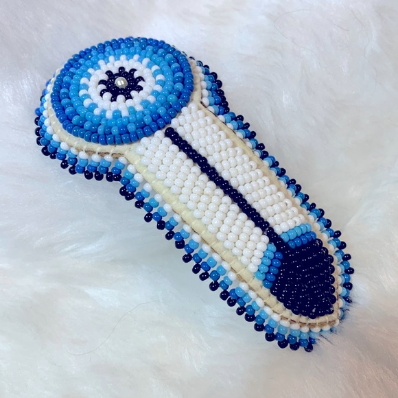 ✨HOST PICK✨ 💝 Native American Beaded Hair Clip Barrette Handmade - Picture 1 of 3
